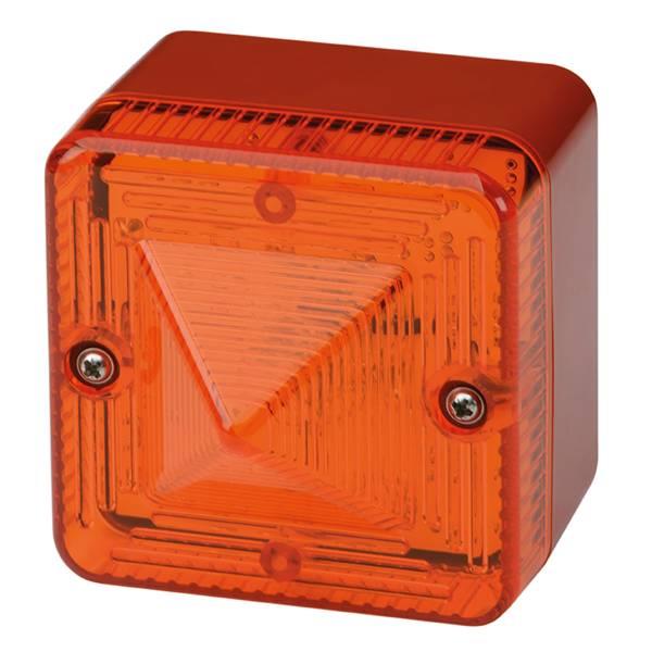 L101XDC024BR.2 E2S L101XDC024BR/A XenonStrobe L101X-B 24vDC [red] 2:AMBER 5J 1/1,5/2Hz IP66 20-28vDC/AC w.o/Lugs